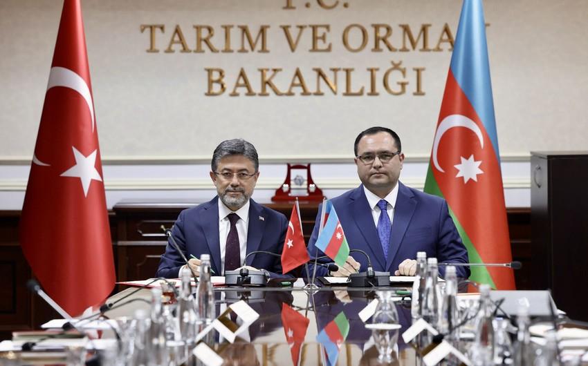 Azərbaycan və Türkiyə aqrar sahədə əməkdaşlığın perspektivlərini MÜƏYYƏNLƏŞDİRDİ - FOTO
