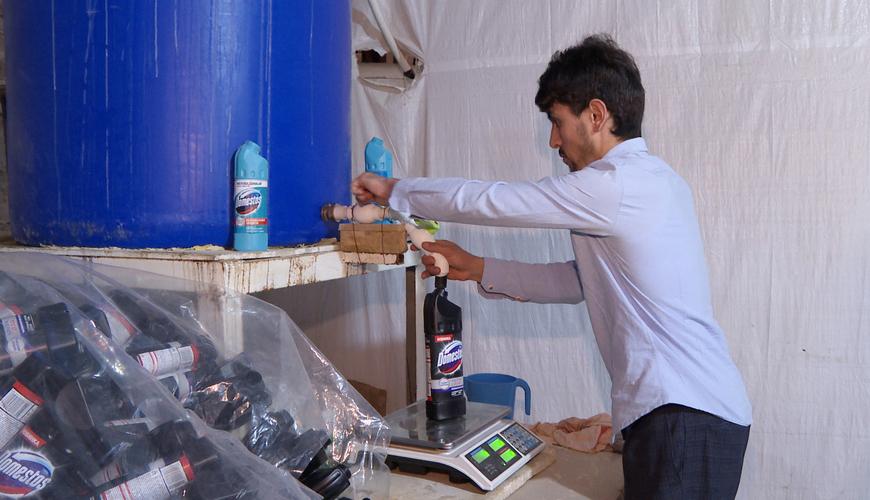 Bakıda saxta “Fairy”, “Domestos”, “Perwol” və “Prill” qablaşdıran sex aşkarlandı - FOTO