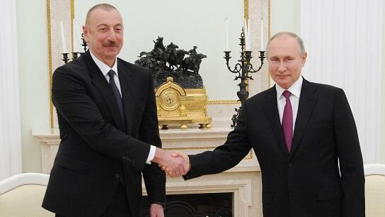 İlham Əliyev və Putinin BAM veteranları ilə görüşü başladı - CANLI YAYIM