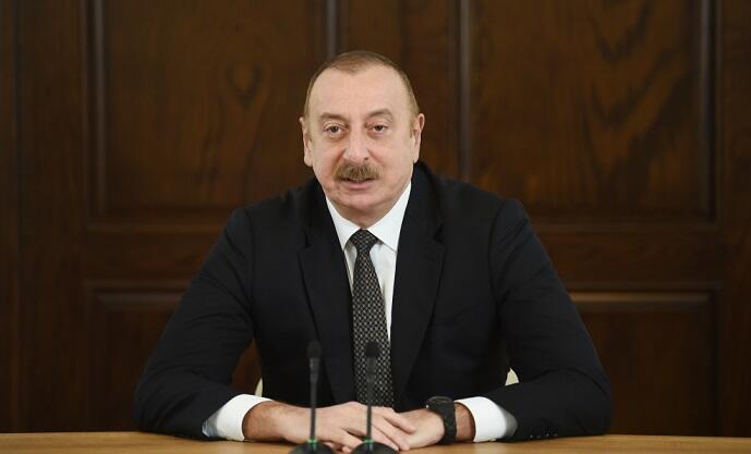 Fəxr edirik ki, azərbaycanlı inşaatçılar... - İlham Əliyev Fəxr edirik ki, azərbaycanlı inşaatçılar... - İlham Əliyev