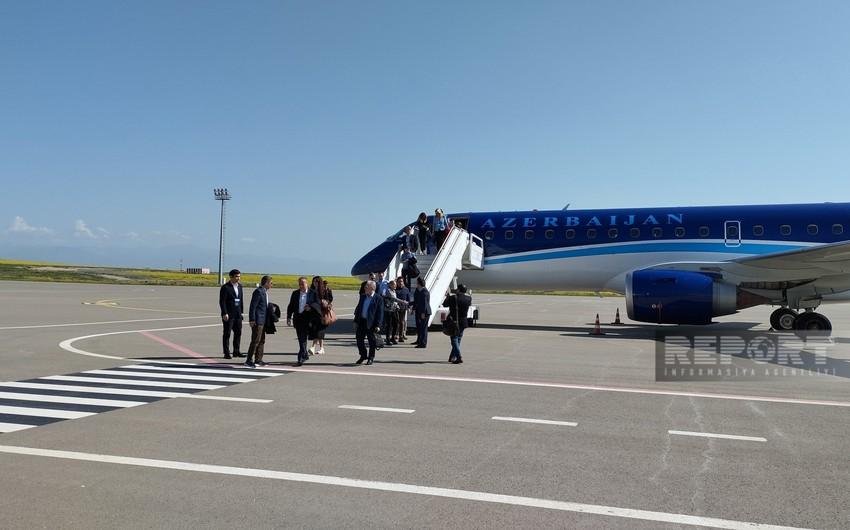 Dünya beyin mərkəzləri nümayəndələrinin Qarabağa səfəri BAŞLADI - FOTO