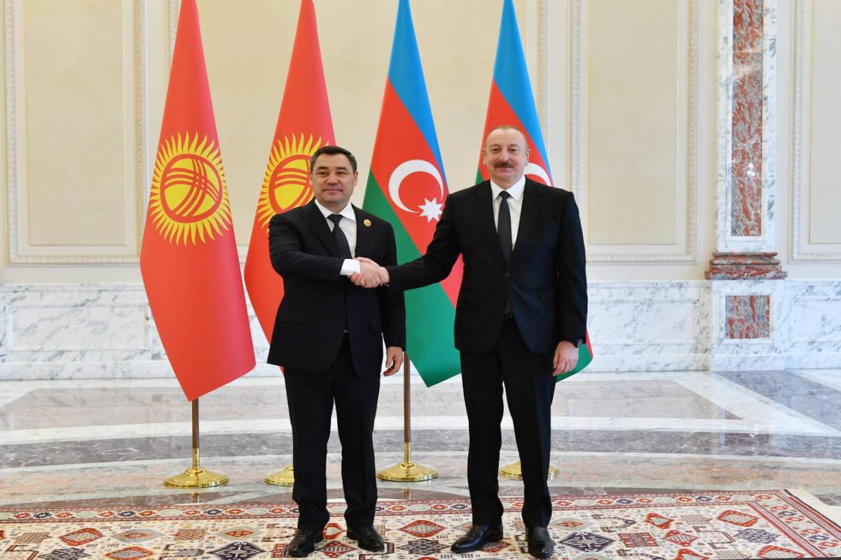 Azərbaycan və Qırğızıstan prezidentlərinin məhdud tərkibdə görüşü BAŞLADI - FOTO - YENİLƏNDİ