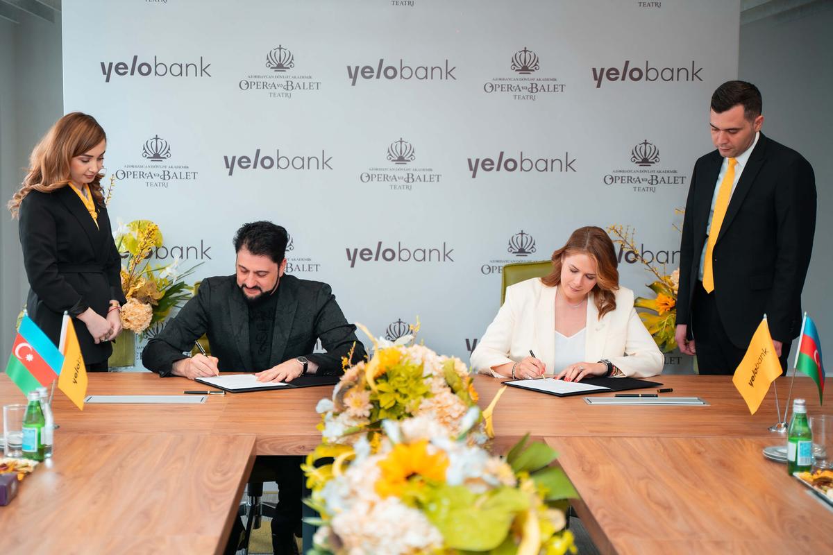 Yelo Bank ilə Azərbaycan Dövlət Akademik Opera və Balet Teatrı arasında müqavilə imzalandı - FOTO