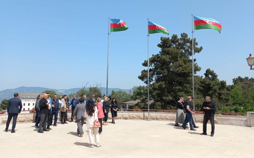 Türk dövlətləri parlamentlərinin komitə sədrləri Xankəndiyə GETDİLƏR