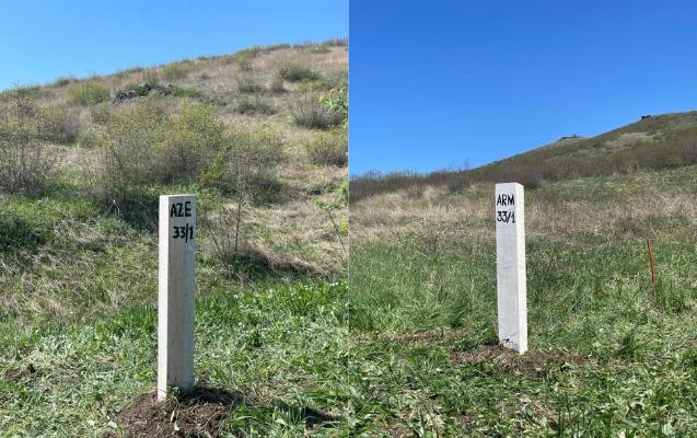 Sərhəddə quraşdırılan dirəklərin yeni sayı AÇIQLANDI