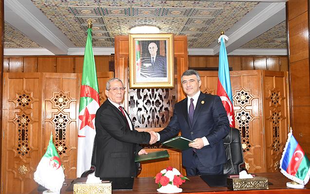 Ali Məhkəmə ilə Əlcəzair Ali Məhkəməsi arasında Memorandum İMZALANDI - FOTO