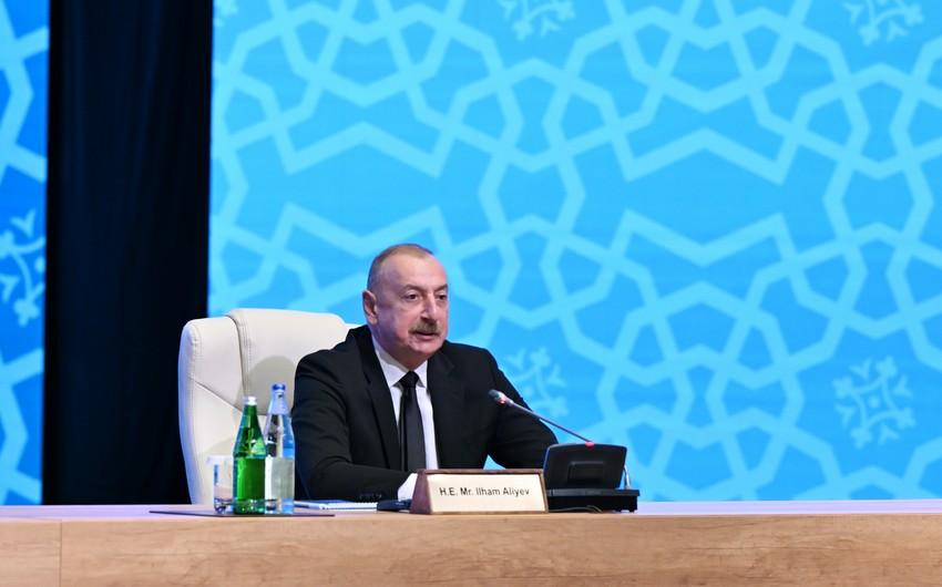\"İmkan vermərik ki, Avropanın bəzi ölkələri digər xalqlara müstəmləkə kimi yanaşsın\" - Prezident