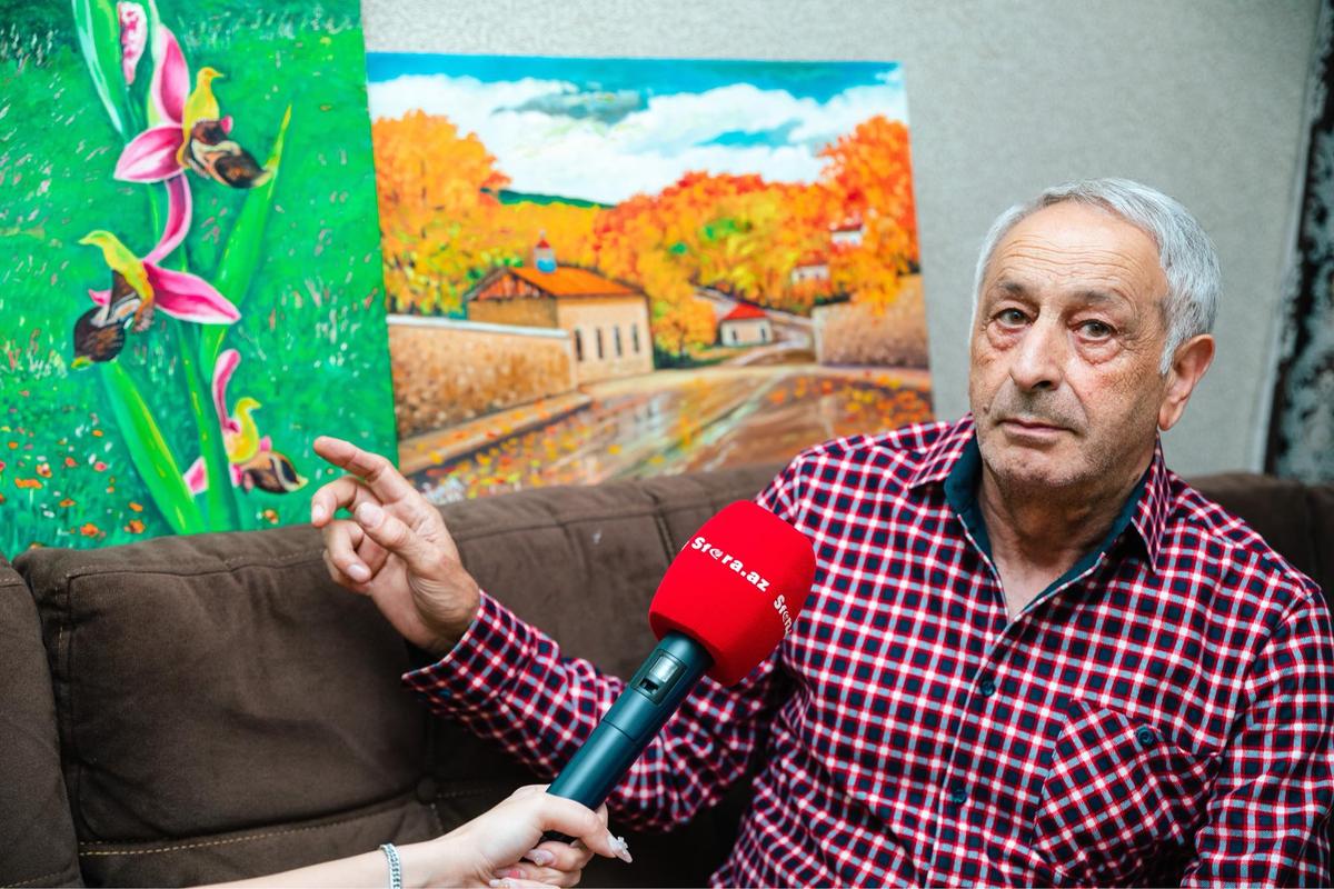 30 ildir, Şuşa həsrəti ilə yaşayan TANINMIŞ RƏSSAM: "Yaxın günlərdə qayıdırıq və ilk işim..." - REPORTAJ