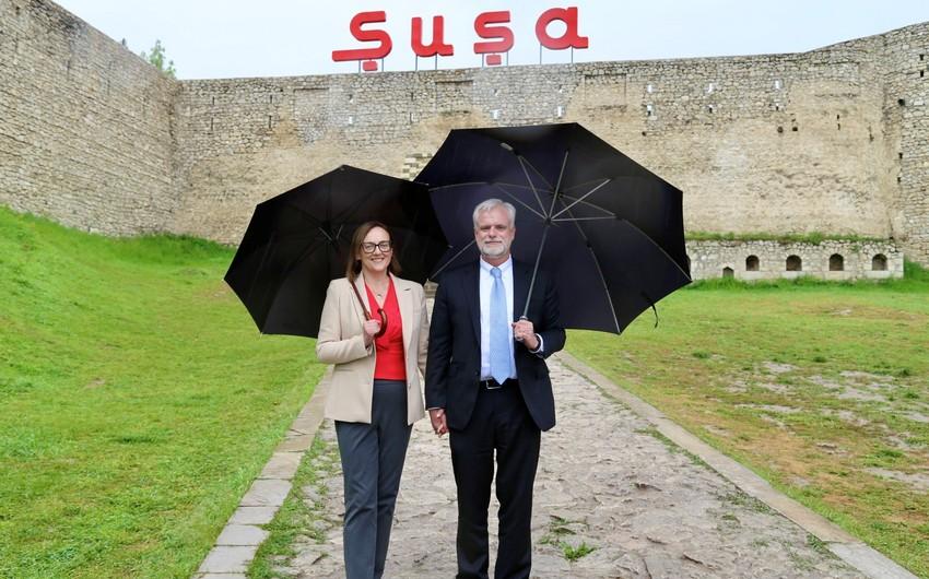 ABŞ səfirindən PAYLAŞIM: \"Şuşada olduğuma görə xoşbəxtəm\"