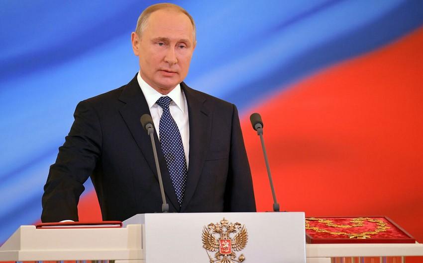 Kremldə Putinin andiçmə mərasimi BAŞLADI - YENİLƏNDİ