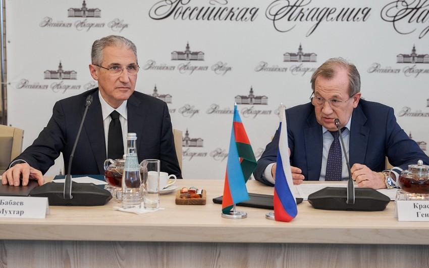 COP29-un prezidenti Rusiya Elmlər Akademiyasının nümayəndələri ilə GÖRÜŞDÜ