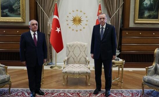 Əsədov Əliyevin məktubunu Ərdoğana təqdim etdi