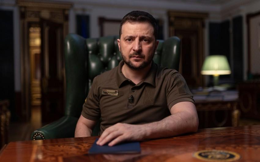 Zelenski: \"Avropa bir çox başqa xalqların taleyinin həll olunduğu döyüş meydanına çevrilib\"