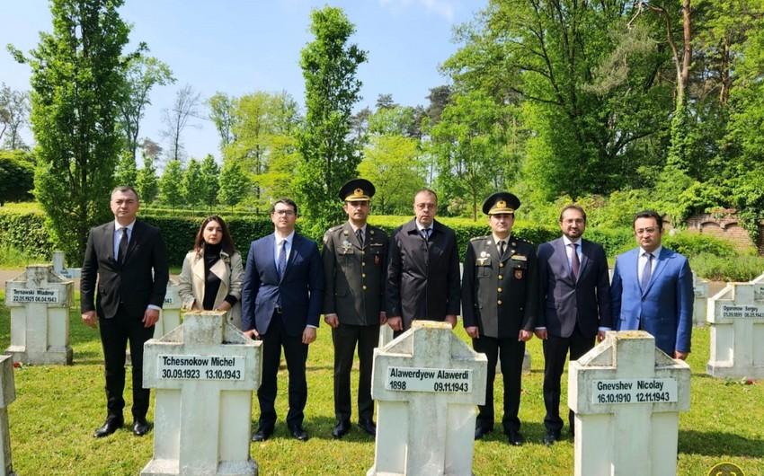 Azərbaycanın NATO-dakı üzvləri İkinci Dünya müharibəsində həlak olan azərbaycanlıları ANDILAR