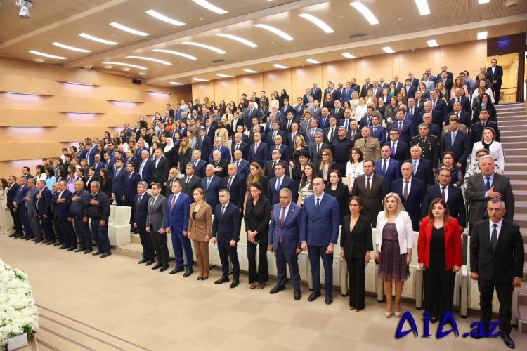Binəqədidə Ulu Öndərə həsr olunmuş tədbir keçirildi - FOTOLAR