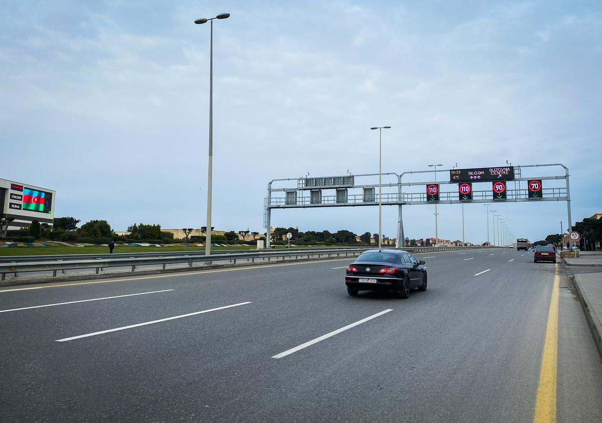 Zığ şosesində sürət həddi endirildi