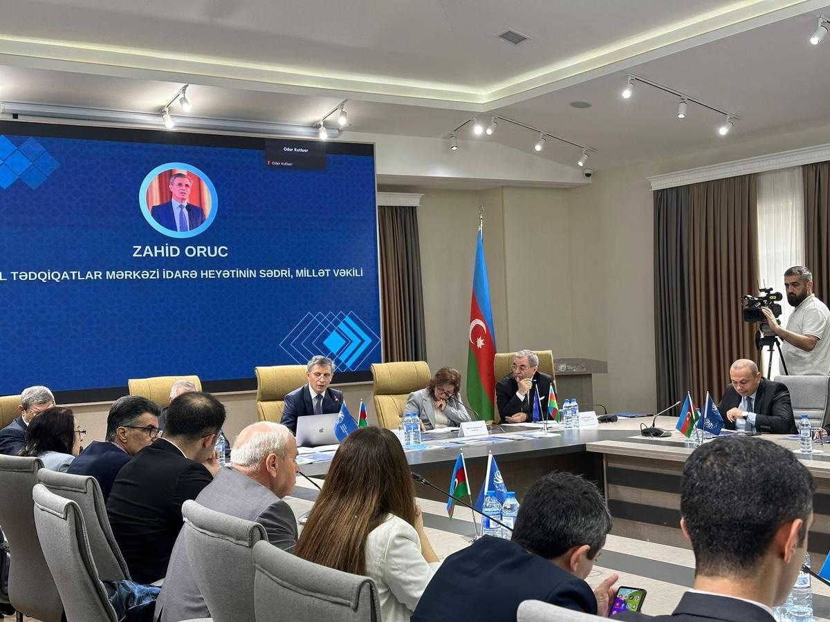 \"İkinci Türkçülük Çalışmaları: Dil məsələlərimiz\" adlı elmi konfrans keçirildi - FOTOLAR