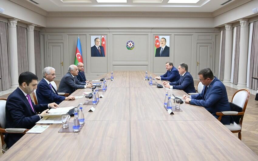 Əli Əsədov belaruslu həmkarı ilə müzakirələr apardı