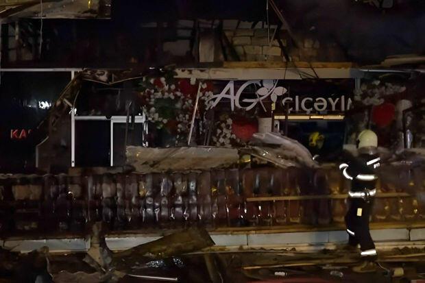 \"Ağ çiçəyim\"də yanğının yayılmasının qarşısı alındı - VİDEO