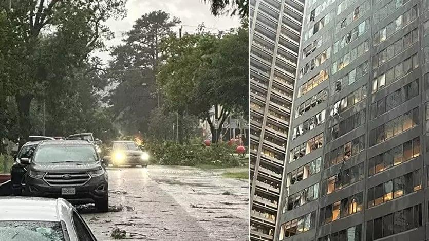 Tornado bu şəhərdə 4 nəfərin həyatına son qoydu Tornado bu şəhərdə 4 nəfərin həyatına son qoydu