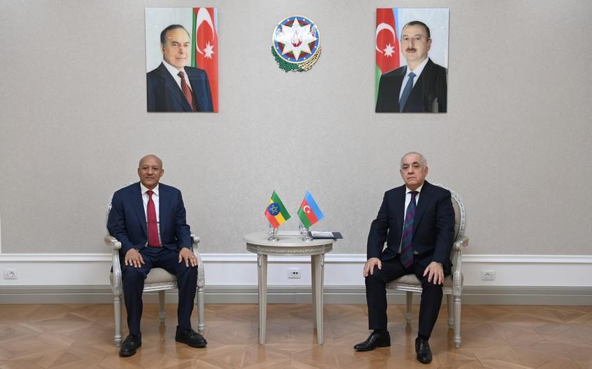 Əli Əsədov Temesgen Tirunehin ilə GÖRÜŞDÜ