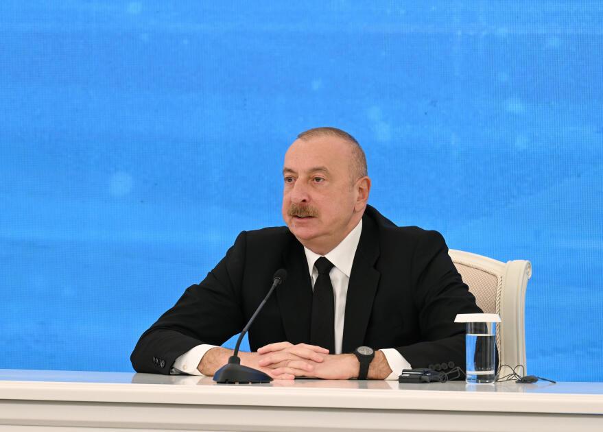 İlham Əliyev: Biz İranın bu məsələyə dair dəstəyini alqışlayırıq