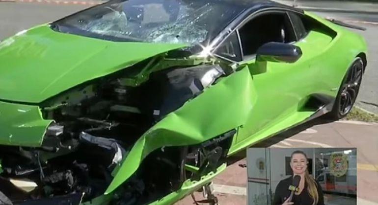 Oğrunu cəzalandırmaq üçün 380 min dollarlıq avtomobilini məhv etdi - VİDEO