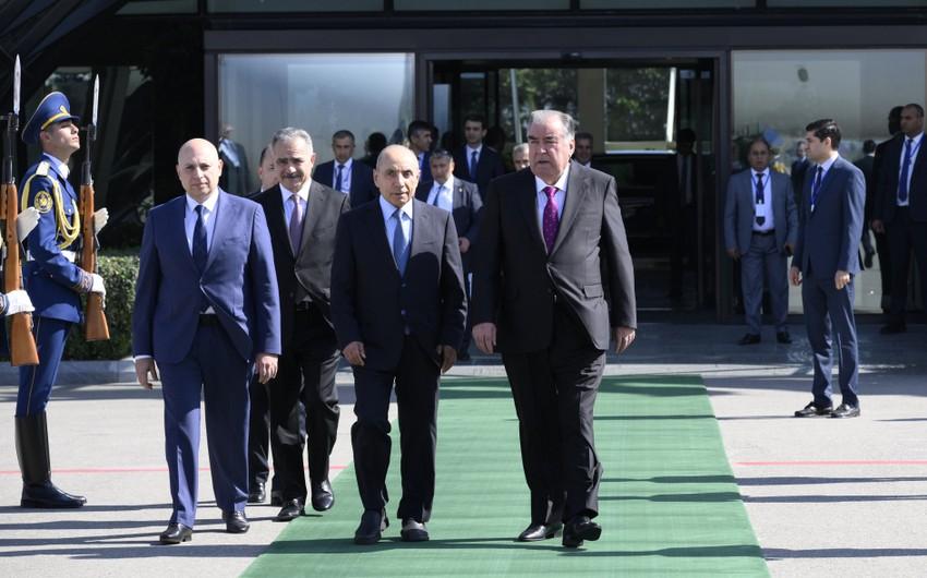 Tacikistan Prezidentinin Azərbaycana dövlət səfəri BAŞA ÇATDI