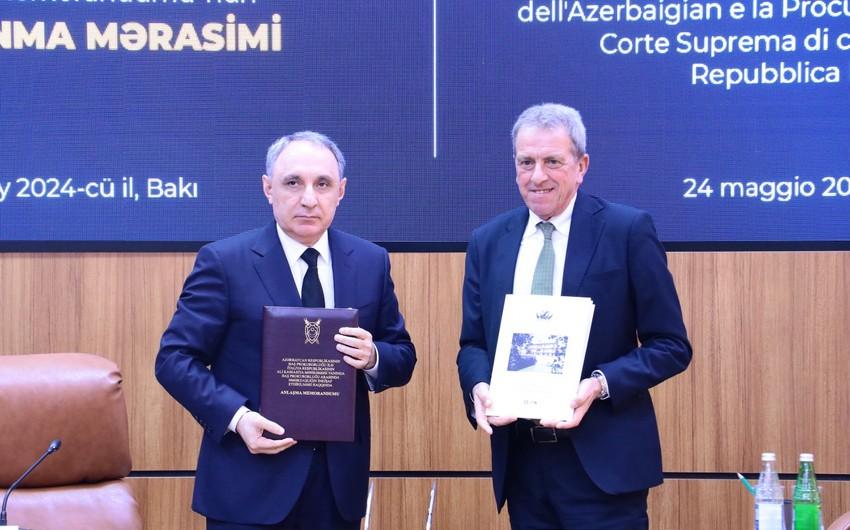 İtaliyanın Baş prokuroru Azərbaycana səfərə GƏLDİ