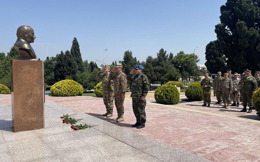Hərbi attaşelərin \"N\" hərbi hissəsinə tanışlıq səfəri TƏŞKİL OLUNDU