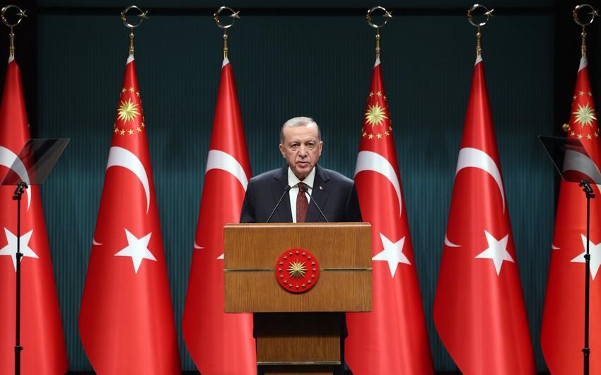 Ərdoğan: \"Bakı və İrəvan arasında sülh sazişinin tezliklə imzalanacağına ümid edirik\"