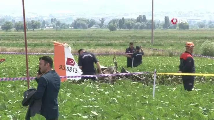 Türkiyədə hərbi təyyarə QƏZAYA UĞRADI - 2 pilot şəhid oldu