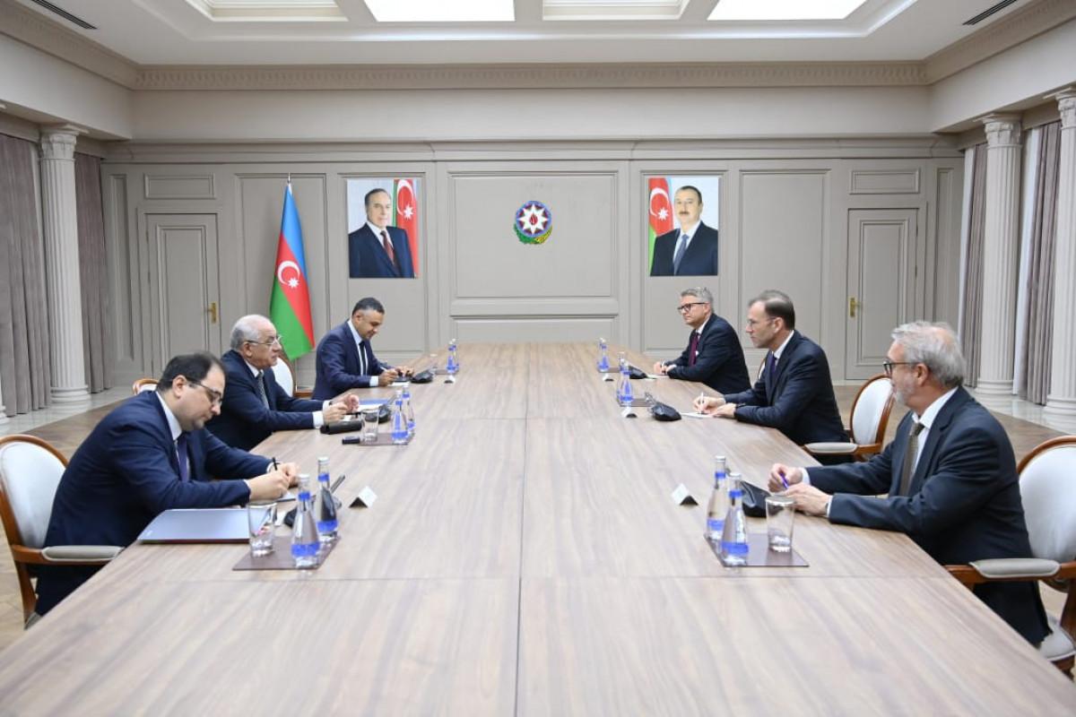 Əli Əsədov “Knauf” Şirkətlər Qrupunun nümayəndə heyəti ilə GÖRÜŞDÜ