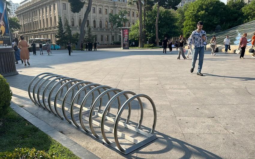 Bakıda velosiped sürənlərə ŞAD XƏBƏR - FOTO