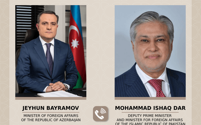 Azərbaycan və Pakistan XİN başçıları telefon danışığı APARDI