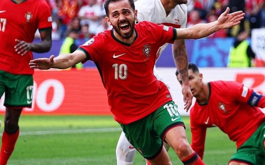 Türkiyə - Portuqaliya matçının ən yaxşı futbolçusu MÜƏYYƏNLƏŞDİ