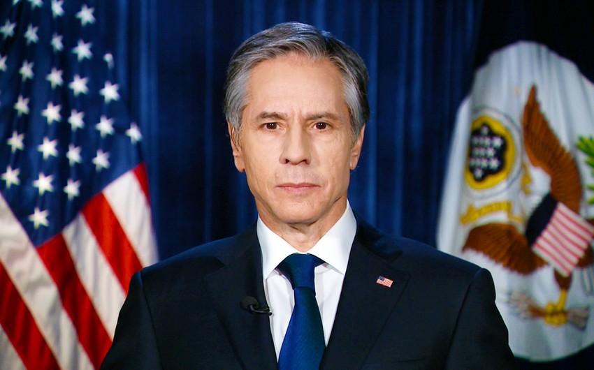 Blinken: "Azərbaycanla Ermənistan arasında sülh sazişi bağlamaqüçün müstəsna imkan var"