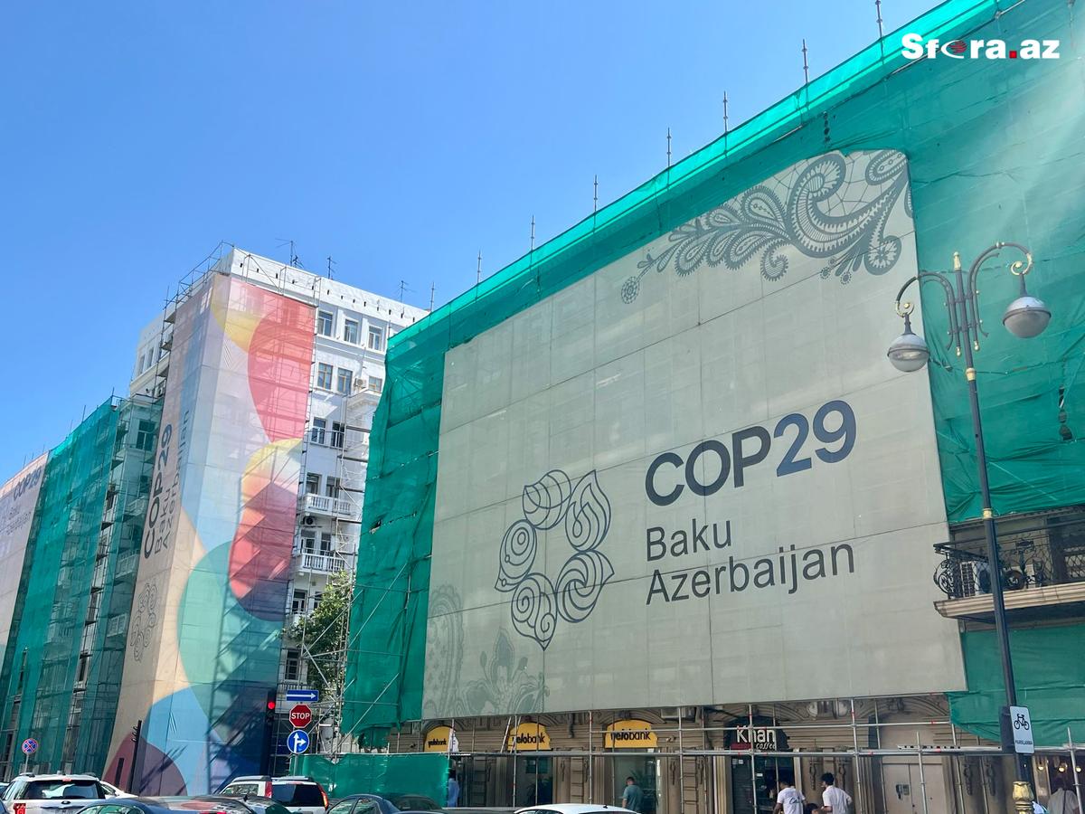 COP29-a hazırlaşan paytaxt Bakıdan FOTOREPORTAJ