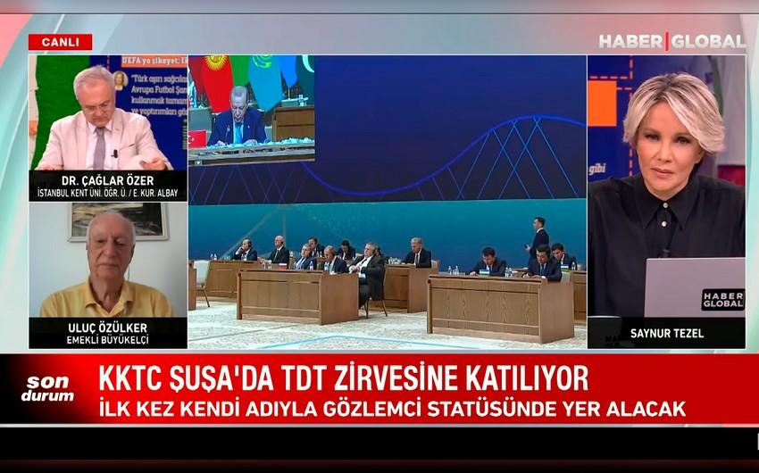 “HaberGlobal”:"ŞKTC Şuşada keçiriləcək qeyri-rəsmi Zirvə görüşündə müşahidəçi kimi iştirak edəcək"