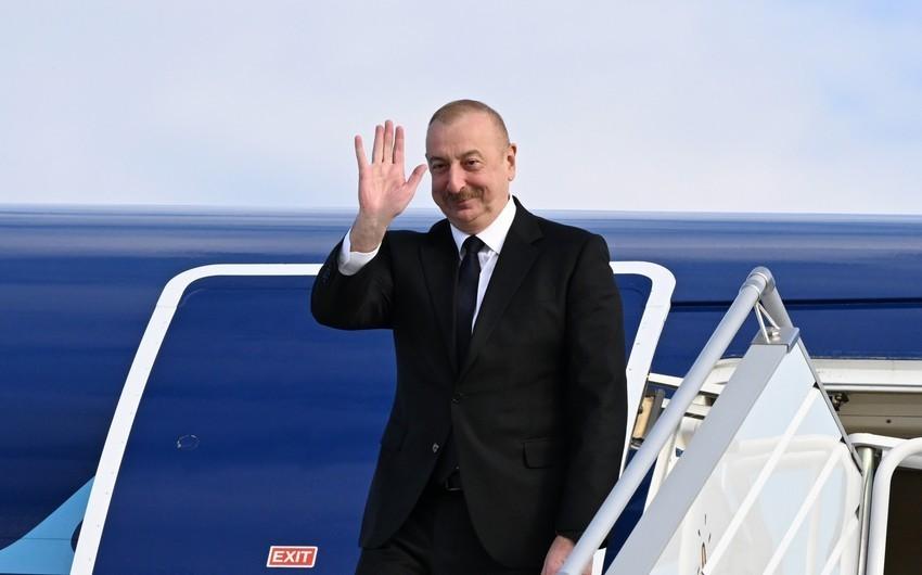 Prezident İlham Əliyevin Qazaxıstana səfəri BAŞA ÇATDI