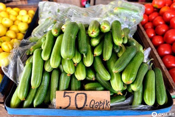 Rayonlarda kiloqramı 50 qəpiyə olan xiyar niyə Bakıda iki manata satılır?