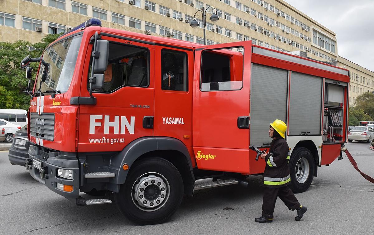 FHN: Ötən sutka 85 yanğına çıxış oldu, 11 nəfər xilas edildi