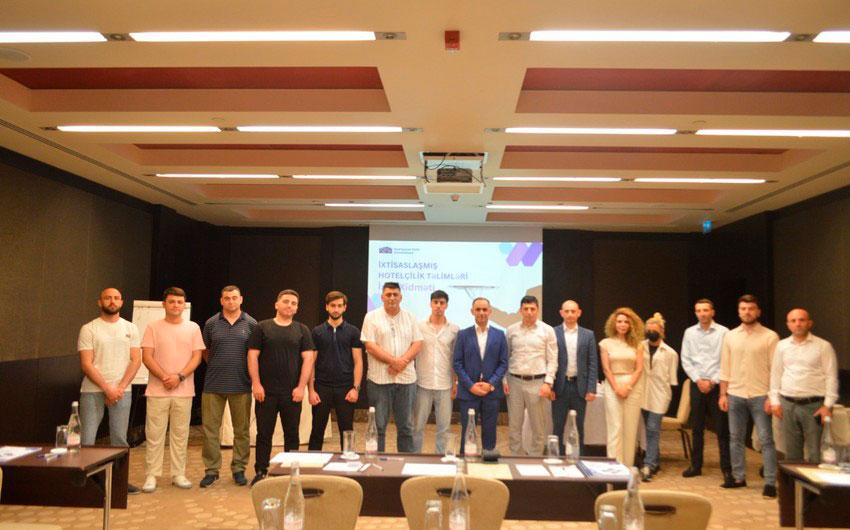 Azərbaycanda hotelçilər üçün təlimlərə start verildi - FOTO Azərbaycanda hotelçilər üçün təlimlərə start verildi - FOTO