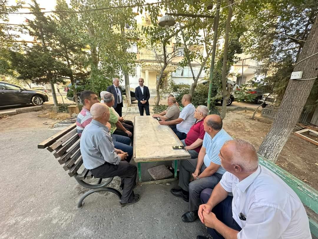 Qaya Məmmədov seçiciləri ilə növbəti dəfə görüşlər keçirib - FOTO