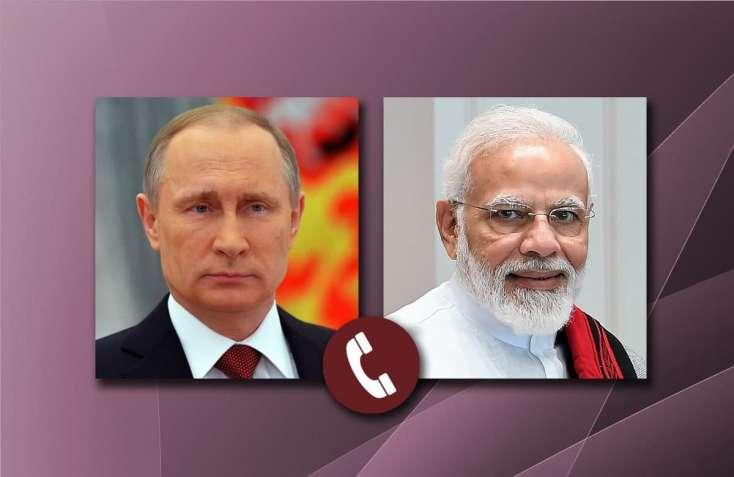 Narendra Modi Putinlə Ukraynadakı vəziyyəti müzakirə etdi