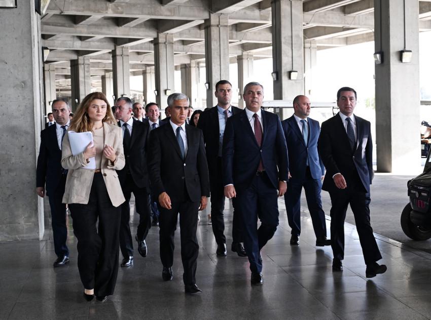 COP29-un Təşkilat Komitəsinin sədrinin rəhbərliyi altında Bakı Olimpiya Stadionuna baş çəkildi - FOTOLAR