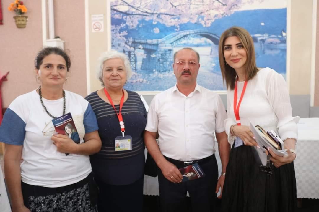 Günay Ağamalı Salyan rayonunun Sarvan kəndində seçicilərlə görüş keçirdi – FOTO/VİDEO