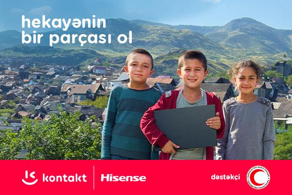 “Kontakt”ın yeni sosial çarxı bütün ölkəyə səs salıb: MƏKTƏBLİLƏRƏ NOTBUK HƏDİYYƏ EDİLİR