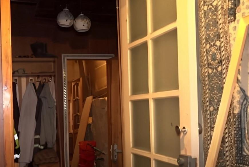 Bakıda ATIŞMA: Polisə silahlı müqavimət göstərən şəxsin məhv edildiyi ərazidən GÖRÜNTÜLƏR