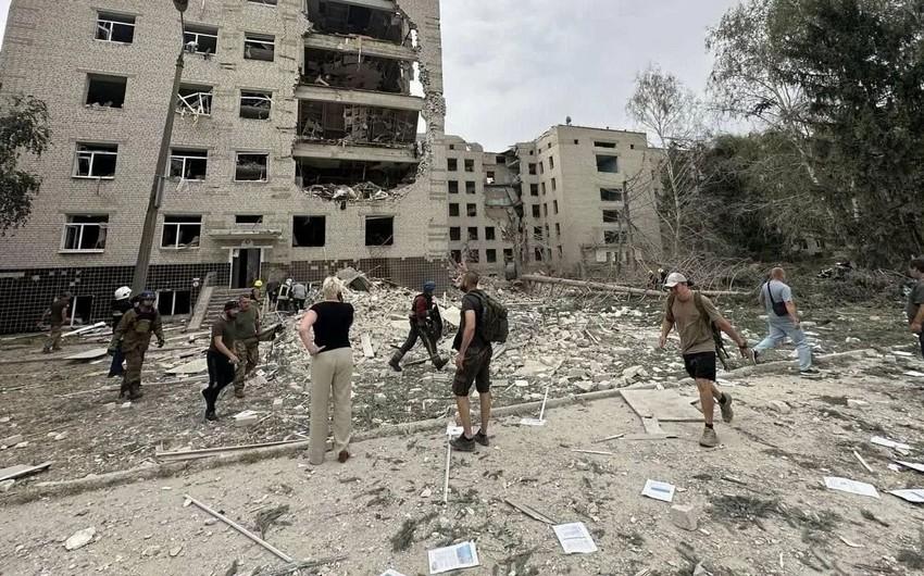 Rusiyanın Poltavaya endirdiyi zərbələr nəticəsində ölənlərin sayı 53-ə çatdı